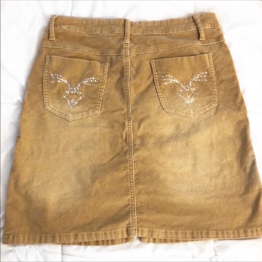 Corduroy Pencil Skirt, Size 11